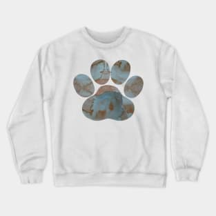 Dog Paw Crewneck Sweatshirt